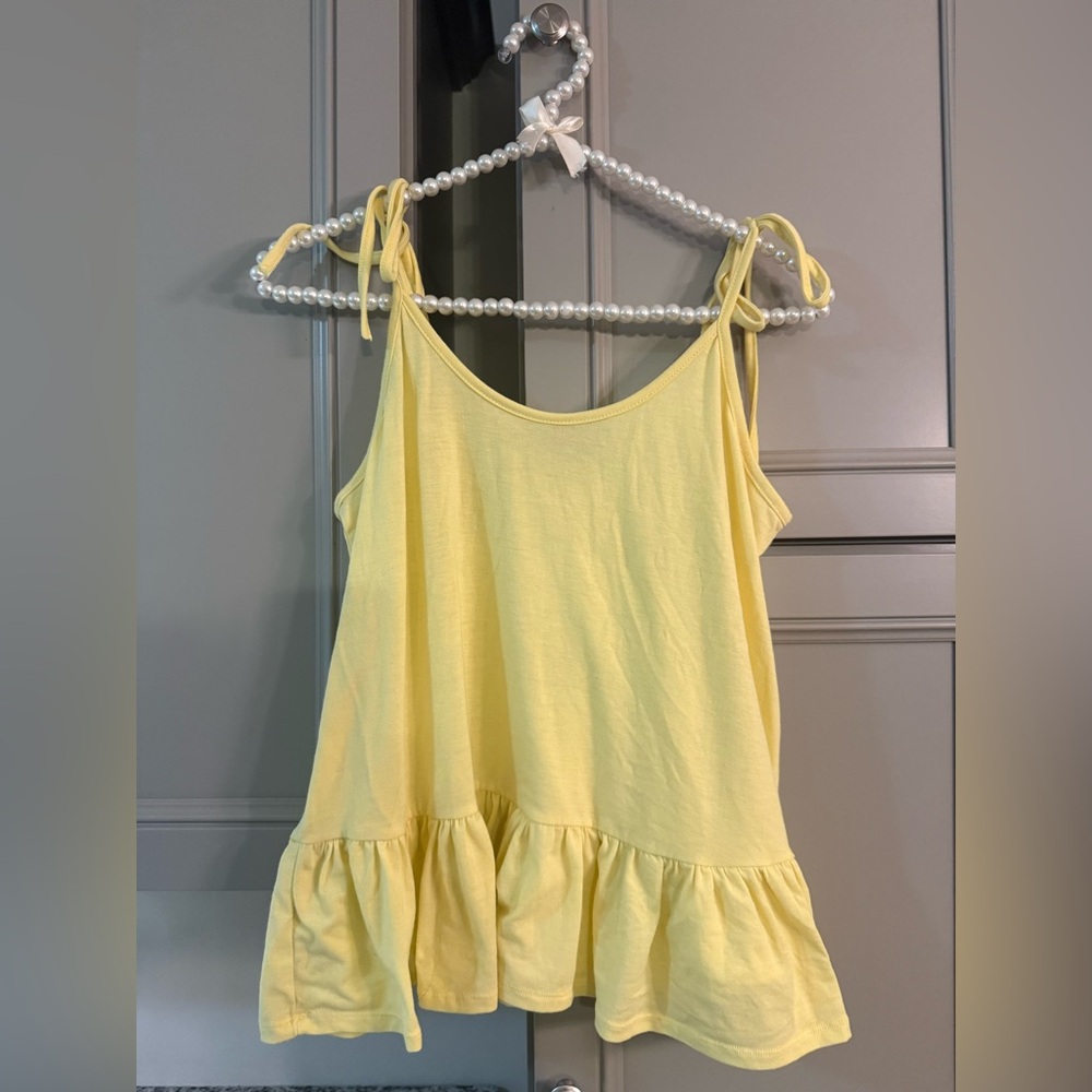 Poof! Sunny Yellow Camisole Top